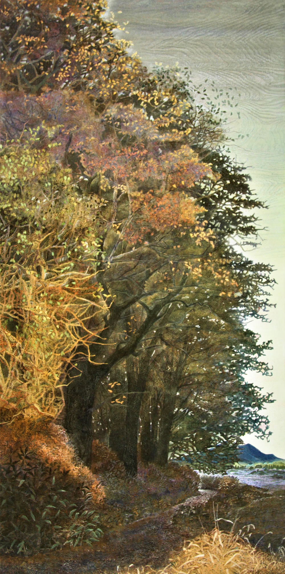 日本画家 新井まち子 作品集「樹」Machiko Arai Gallery2